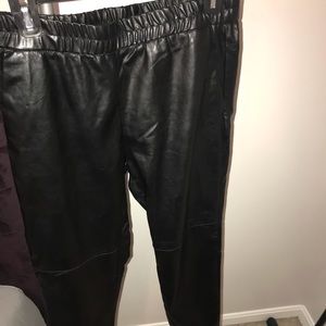 H&M Leather Pants